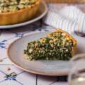 Τάρτα με σπανάκι ανθότυρο & φέτα